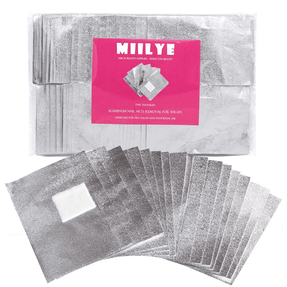 MIILYE Nail Polish Remover Foil Wraps